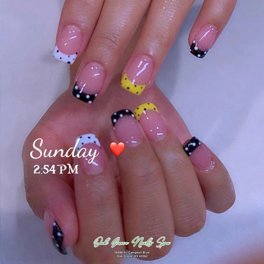 Ladies nails art